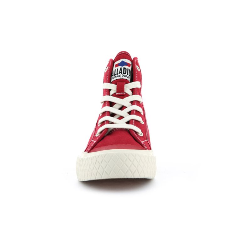 Baskets Palladium Palla Louvel High Tops Homme Rouge | FR NJM084Y